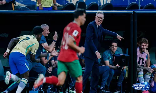 अनचेलोटी ने Brazil- मोरक्को ड्रॉ के बाद दी टीम को धैर्य की सलाह अनचेलोटी ने Brazil- मोरक्को ड्रॉ के बाद दी टीम को धैर्य की सलाह