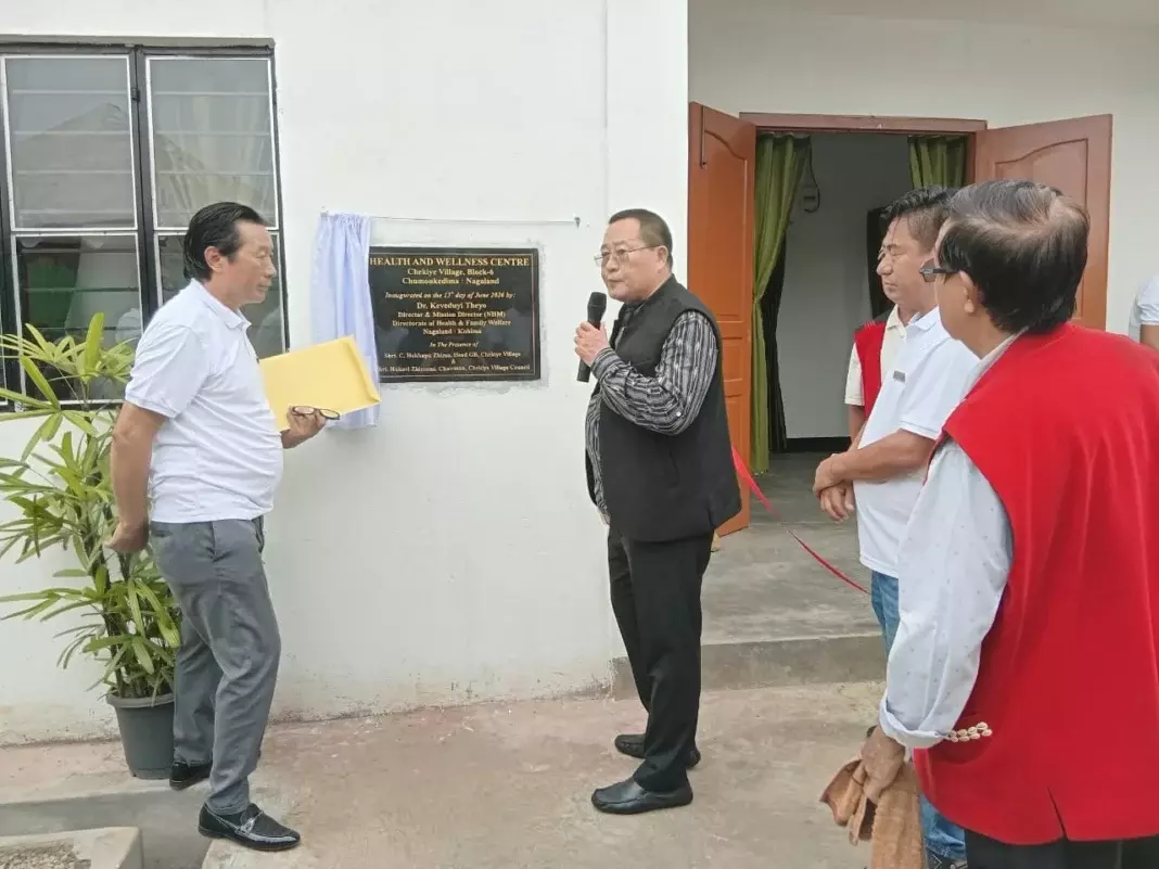Nagaland: चेकिये में H&WC का उद्घाटन Nagaland: चेकिये में H&WC का उद्घाटन