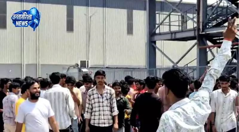 Jhajjar वेतन विवाद से कर्मचारी नाराज़
