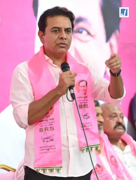 हैदराबाद मेट्रो के लिए मंजूरी न मिलना अक्षमता को दर्शाता है: केटीआर हैदराबाद मेट्रो के लिए मंजूरी न मिलना अक्षमता को दर्शाता है: केटीआर