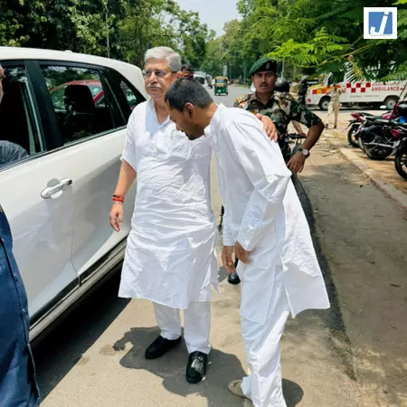 बिहार के मंत्री निशांत कुमार की पटना में ललन सिंह से हुई मुलाकात बिहार के मंत्री निशांत कुमार की पटना में ललन सिंह से हुई मुलाकात