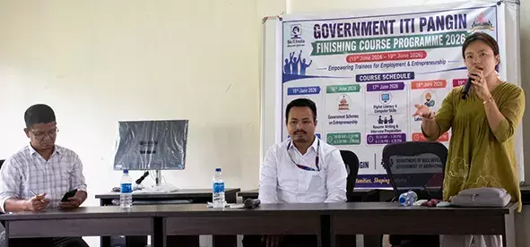 ITANAGAR: आईटीआई स्नातकों को रोजगार योग्य बनाने पर सरकार का फोकस ITANAGAR: आईटीआई स्नातकों को रोजगार योग्य बनाने पर सरकार का फोकस