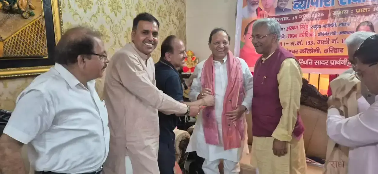 Haridwar: सुरक्षित वातावरण से व्यापार और निवेश को मिलती है गति : अरुण