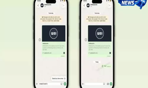 WhatsApp iPhone यूज़र्स के लिए नया “View-Once” टेक्स्ट मैसेज फीचर टेस्ट कर रहा