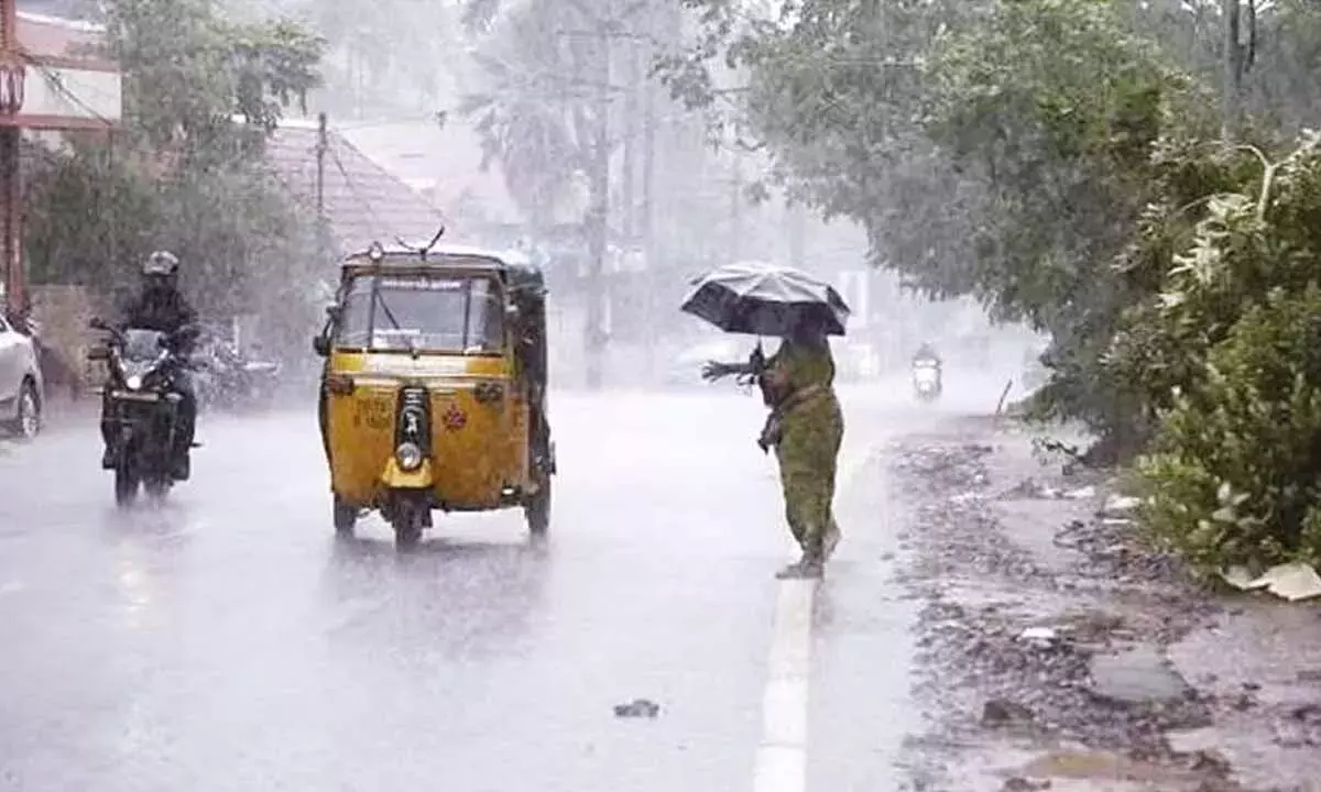 Andhra: दक्षिण-पश्चिम मॉनसून तेलंगाना और आंध्र प्रदेश में और आगे बढ़ा Andhra: दक्षिण-पश्चिम मॉनसून तेलंगाना और आंध्र प्रदेश में और आगे बढ़ा