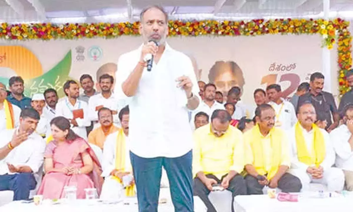 Andhra: अगले तीन साल तक बिजली की दरों में कोई बढ़ोतरी नहीं: ऊर्जा मंत्री Andhra: अगले तीन साल तक बिजली की दरों में कोई बढ़ोतरी नहीं: ऊर्जा मंत्री