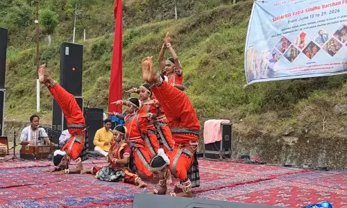 J-K: रामबन में सिंधु दर्शन सांस्कृतिक यात्रा ने भारत की विविध परंपराओं की झलक पेश की