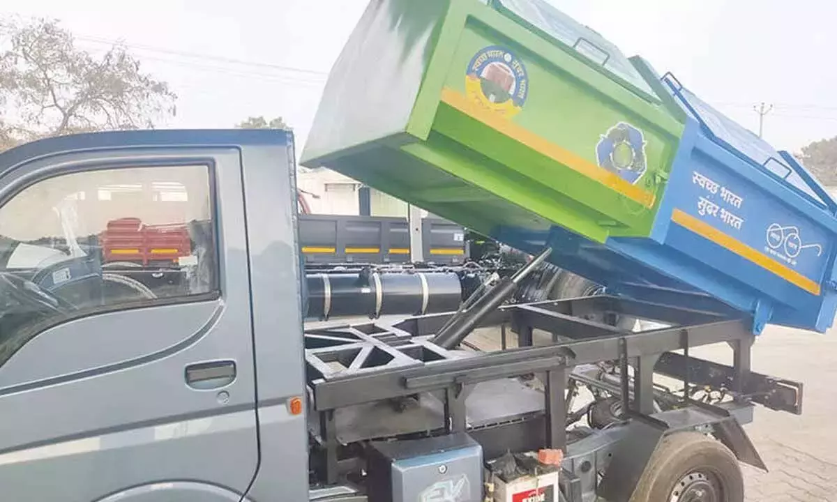 Andhra: 50 इलेक्ट्रिक वाहनों के लिए 22.66 करोड़ रुपये मंज़ूर किए गए Andhra: 50 इलेक्ट्रिक वाहनों के लिए 22.66 करोड़ रुपये मंज़ूर किए गए