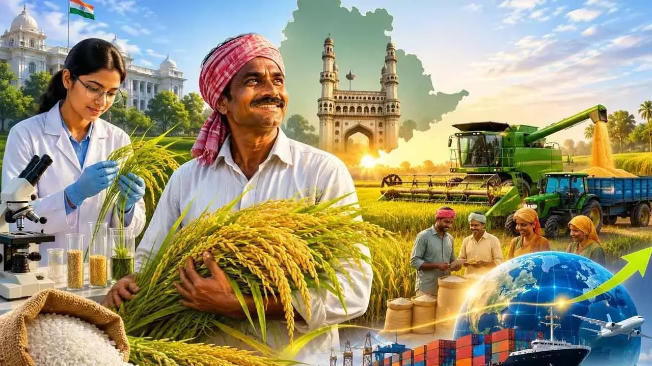 Telangana: तेलंगाना सरकार एक्सपोर्ट क्वालिटी वाले धान को बढ़ावा देगी