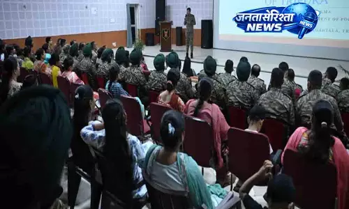 अगरतला में सेना का कार्यक्रम, त्रिपुरा की संस्कृति पर विशेष लेक्चर