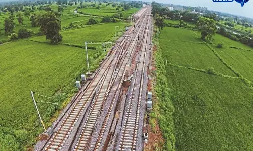 अभनपुर–कुरुद नई ब्रॉडगेज लाइन का स्पीड ट्रायल रन 17 जून को, रेलवे ने लोगों से सतर्क रहने की अपील अभनपुर–कुरुद नई ब्रॉडगेज लाइन का स्पीड ट्रायल रन 17 जून को, रेलवे ने लोगों से सतर्क रहने की अपील