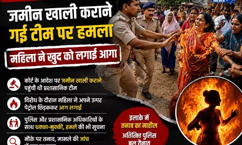 मधुबनी:प्रशासनिक कार्रवाई के दौरान हंगामा, महिला ने उठाया खौफनाक कदम मधुबनी:प्रशासनिक कार्रवाई के दौरान हंगामा, महिला ने उठाया खौफनाक कदम