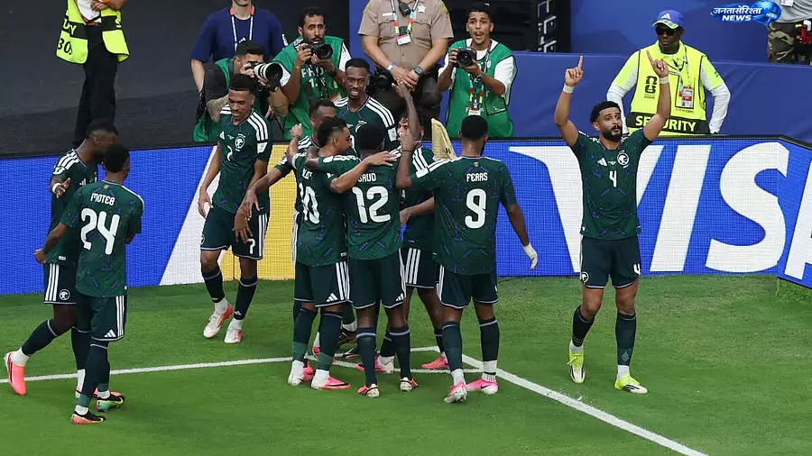 World Cup 2026: सऊदी अरब और उरुग्वे के बीच रोमांचक मुकाबला 1-1 से ड्रॉ World Cup 2026: सऊदी अरब और उरुग्वे के बीच रोमांचक मुकाबला 1-1 से ड्रॉ
