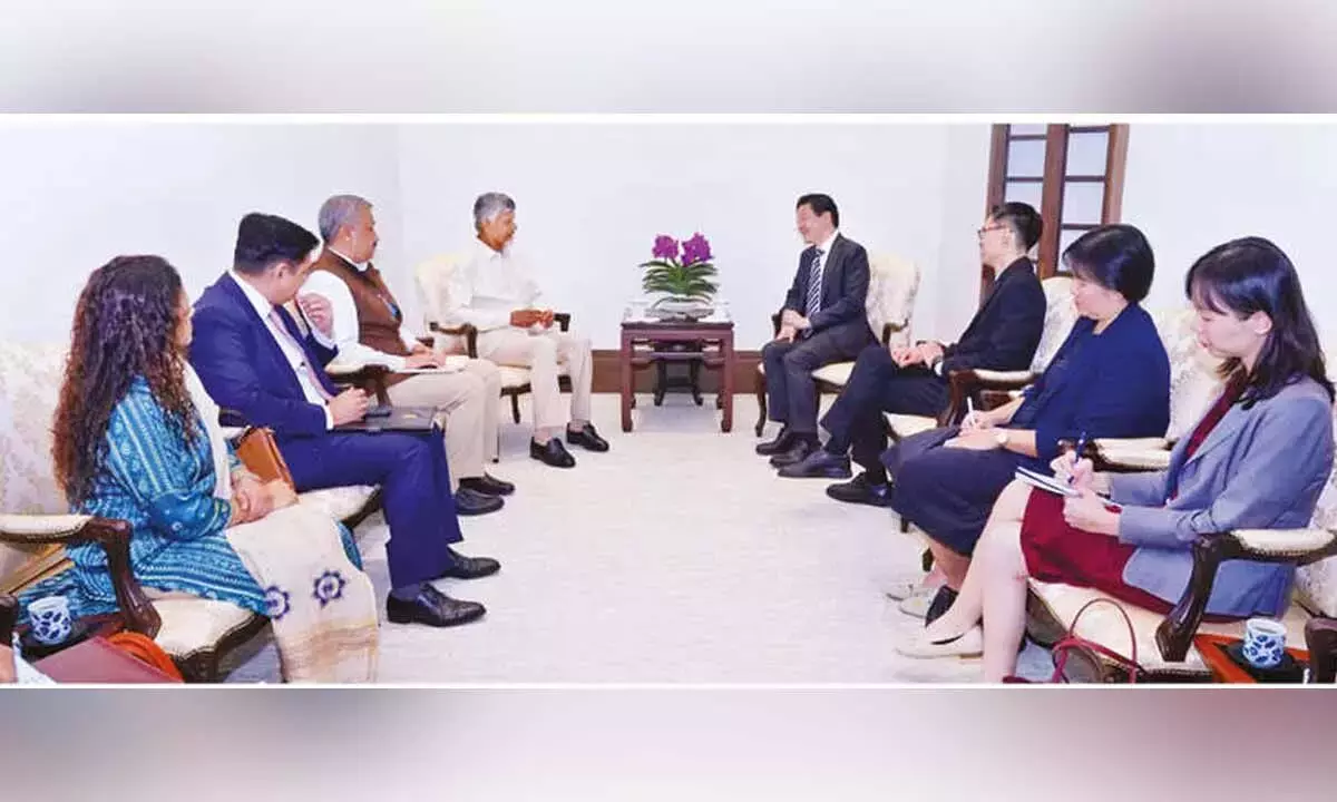 मुख्यमंत्री ने AP के निर्यात के लिए सिंगापुर के बाज़ार तक पहुँच की मांग की