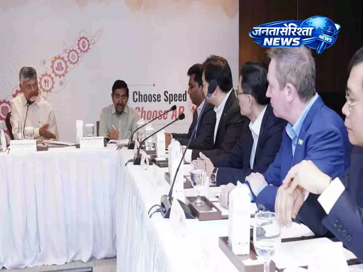 CM चंद्रबाबू नायडू: आंध्र प्रदेश सेमीकंडक्टर के लिए आदर्श जगह CM चंद्रबाबू नायडू: आंध्र प्रदेश सेमीकंडक्टर के लिए आदर्श जगह