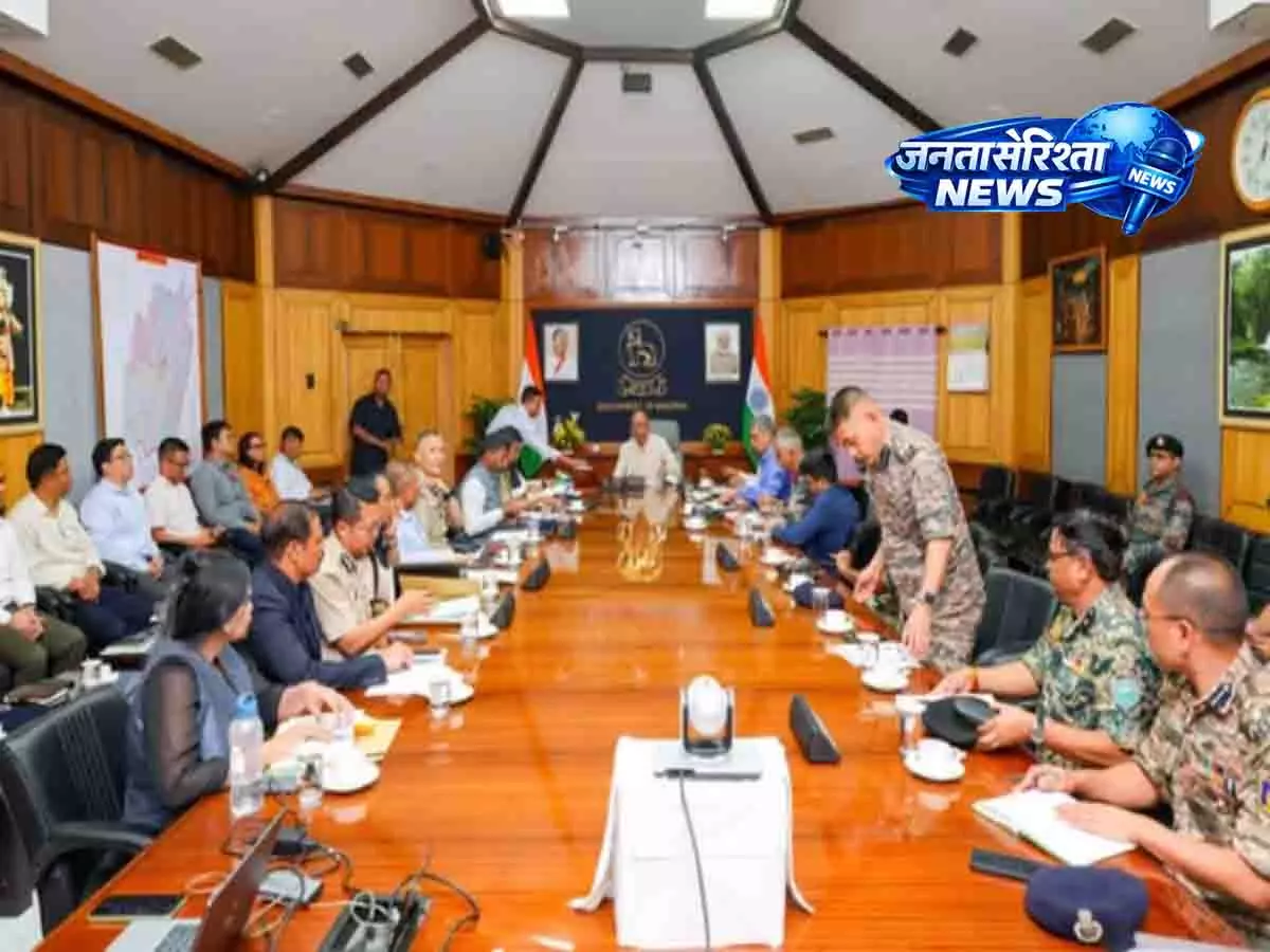 Manipur CM ने ड्रग तस्करी के खिलाफ कार्रवाई तेज करने के लिए NCORD बैठक की अध्यक्षता की Manipur CM ने ड्रग तस्करी के खिलाफ कार्रवाई तेज करने के लिए NCORD बैठक की अध्यक्षता की