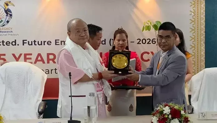 Itanagar में रिसर्च विभाग का 75वां वर्ष समारोह