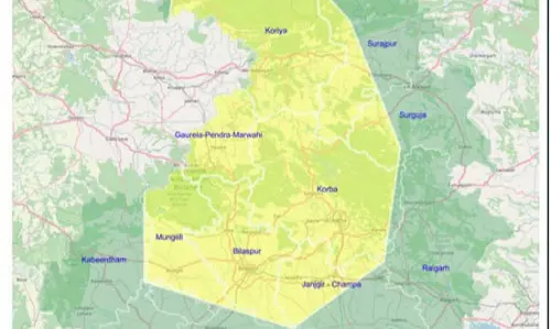छत्तीसगढ़ के 12 जिलों में बारिश का अलर्ट