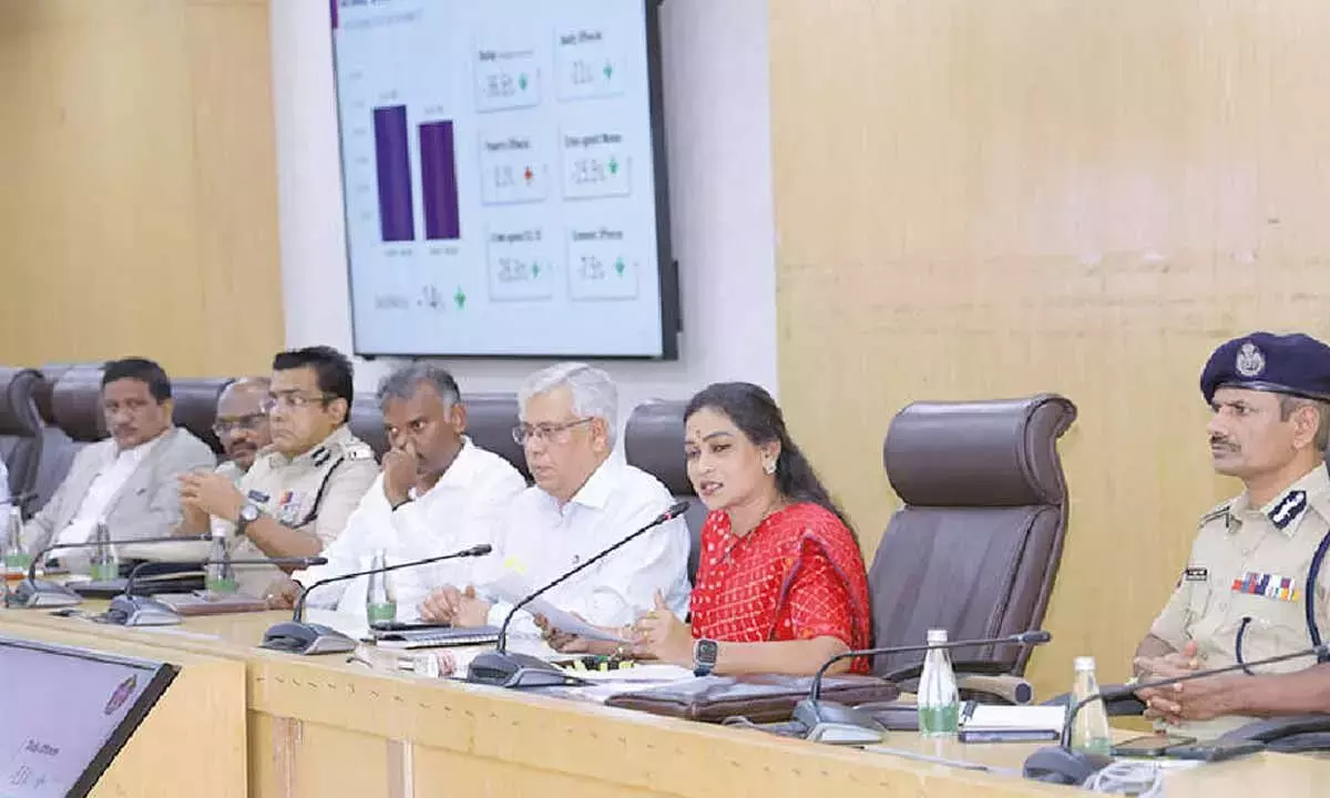 NDA के दो साल के शासन में अपराध में 14% की कमी: अनीता
