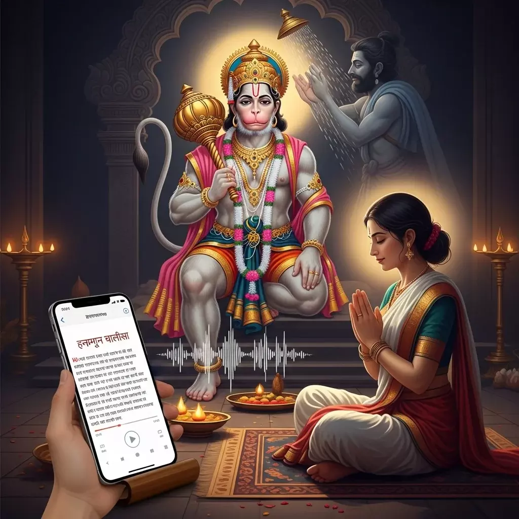 मोबाइल से चालीसा पढ़ना कितना सही? जानें धार्मिक दृष्टिकोण