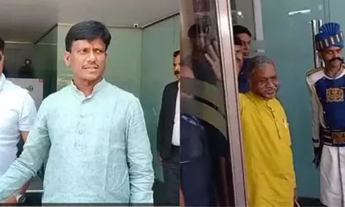 राज्यसभा चुनाव से पहले फिर होटल पॉलिटिक्स, नाथवानी के आने से मुकाबला हुआ त्रिकोणीय राज्यसभा चुनाव से पहले फिर होटल पॉलिटिक्स, नाथवानी के आने से मुकाबला हुआ त्रिकोणीय