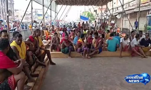 Puri में रथ यात्रा के लिए रथ बनाने का काम रोक दिया गया