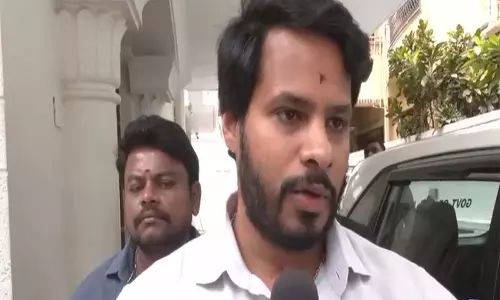 निखिल कुमारस्वामी का Congress पर हमला, बिदादी जमीन विवाद पर साधा निशाना निखिल कुमारस्वामी का Congress पर हमला, बिदादी जमीन विवाद पर साधा निशाना