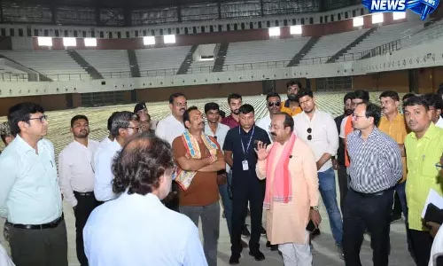 खेल प्रशिक्षण केंद्र का औचक निरीक्षण कर अधिकारियों को दिए विस्तृत दिशा-निर्देश खेल प्रशिक्षण केंद्र का औचक निरीक्षण कर अधिकारियों को दिए विस्तृत दिशा-निर्देश