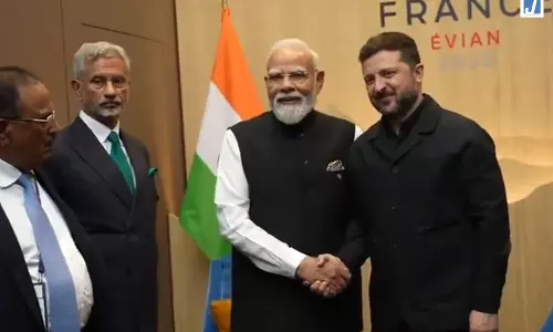 G7 समिट में पीएम मोदी और जेलेंस्की की अहम मुलाकात G7 समिट में पीएम मोदी और जेलेंस्की की अहम मुलाकात