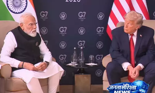 भारत “विश्वसनीय सहयोगी”, पश्चिम एशिया संकट में निभा रहा अहम भूमिका: Trump भारत “विश्वसनीय सहयोगी”, पश्चिम एशिया संकट में निभा रहा अहम भूमिका: Trump