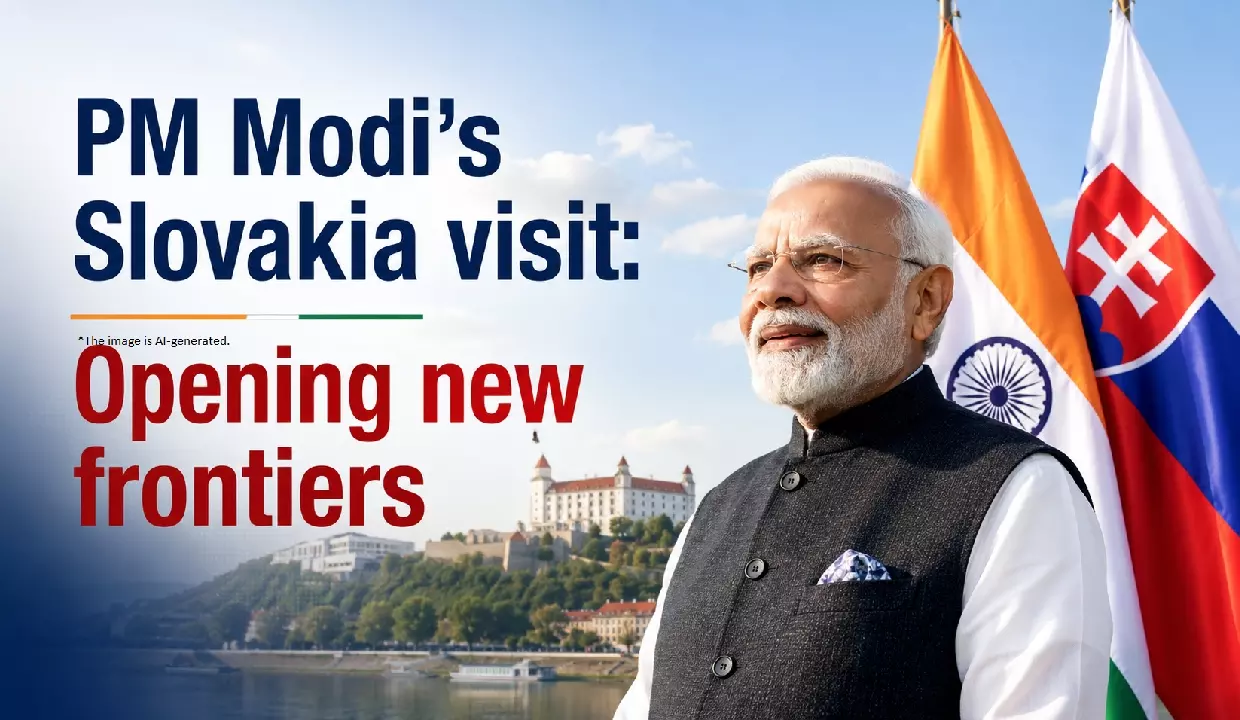 पीएम मोदी का स्लोवाकिया दौरा: नई संभावनाओं की शुरुआत पीएम मोदी का स्लोवाकिया दौरा: नई संभावनाओं की शुरुआत