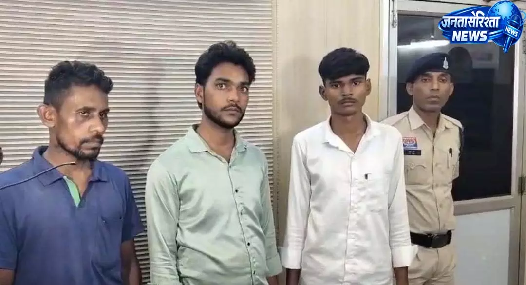 नशे के खिलाफ बड़ी कार्रवाई, 13 किलो से गांजा के साथ 4 आरोपी गिरफ्तार