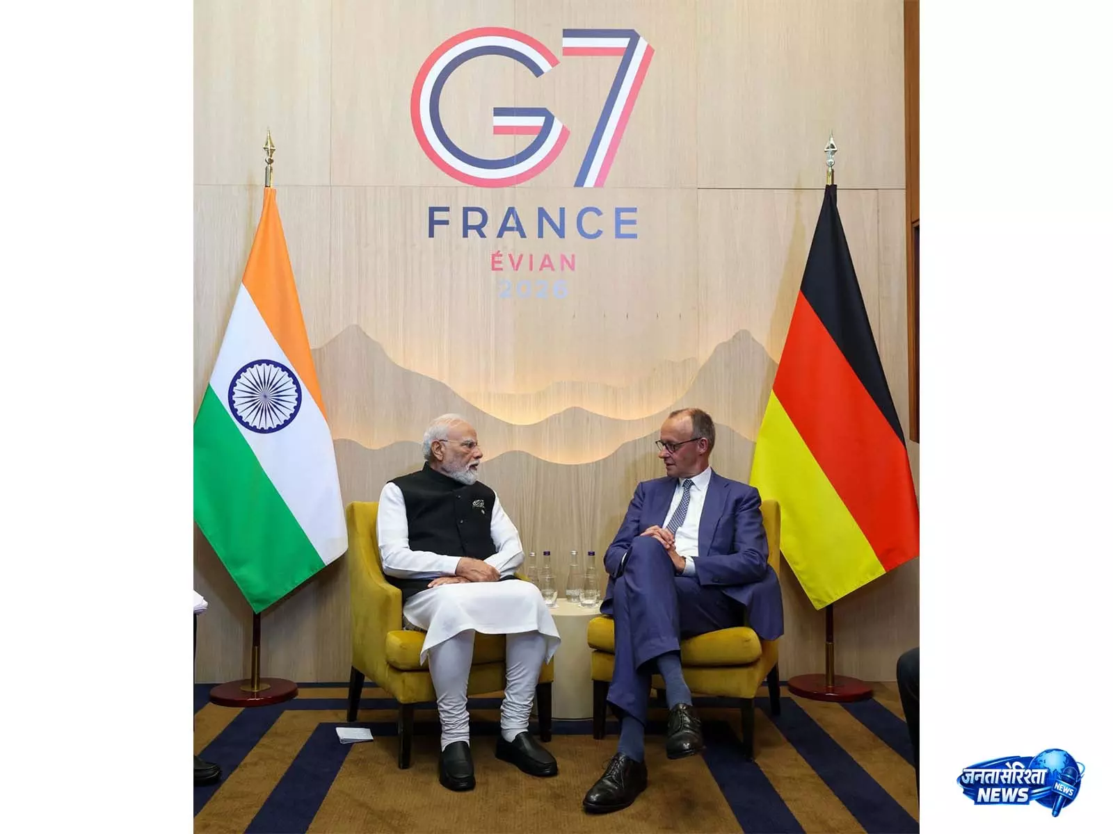 G7 में पीएम मोदी और जर्मन चांसलर मर्ज की अहम मुलाकात G7 में पीएम मोदी और जर्मन चांसलर मर्ज की अहम मुलाकात