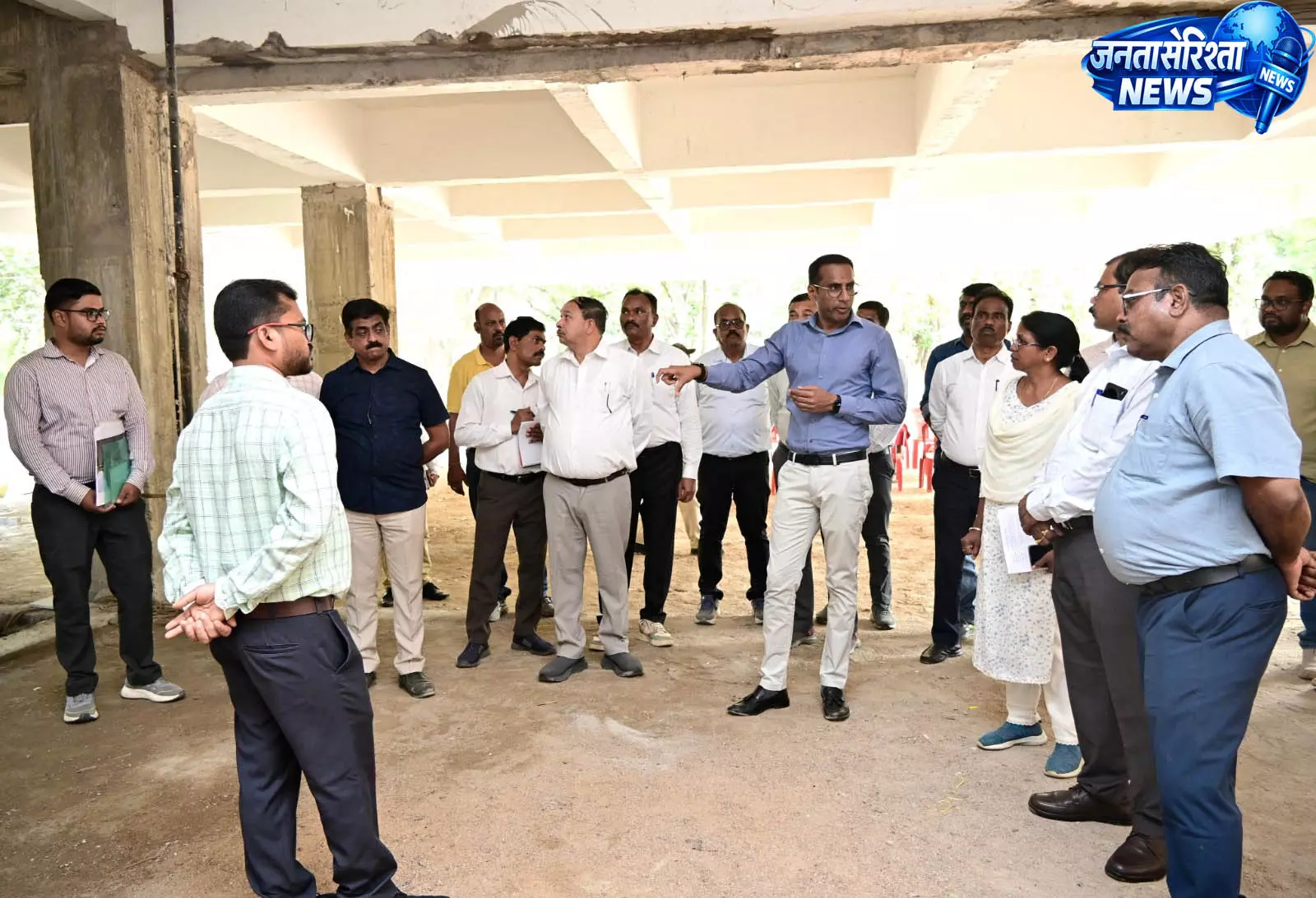 PWD सचिव ने निर्माणाधीन कंपोजिट बिल्डिंग के कार्यों का किया निरीक्षण PWD सचिव ने निर्माणाधीन कंपोजिट बिल्डिंग के कार्यों का किया निरीक्षण