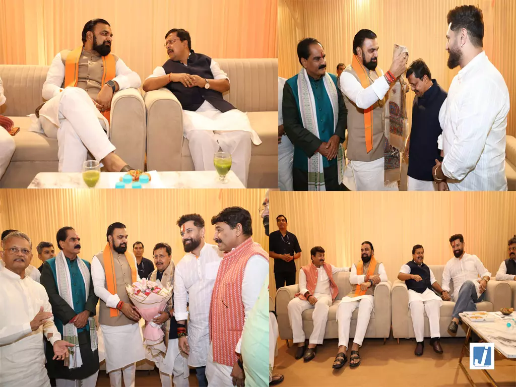BJP अध्यक्ष नितिन नबीन के आवास पर गृह प्रवेश समारोह BJP अध्यक्ष नितिन नबीन के आवास पर गृह प्रवेश समारोह