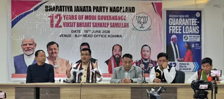 KOHIMA: सरकार के 12 वर्षों की उपलब्धियों पर मार्गेरिटा ने जताई संतुष्टि KOHIMA: सरकार के 12 वर्षों की उपलब्धियों पर मार्गेरिटा ने जताई संतुष्टि