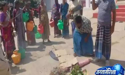Hyderabad: पानी की समस्या को लेकर ग्रामीणों का प्रदर्शन, अधिकारियों से कार्रवाई की मांग