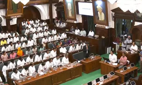 टीवीके सरकार के तहत तमिलनाडु विधानसभा का पहला सत्र आज, राज्यपाल आर्लेकर करेंगे संबोधित टीवीके सरकार के तहत तमिलनाडु विधानसभा का पहला सत्र आज, राज्यपाल आर्लेकर करेंगे संबोधित