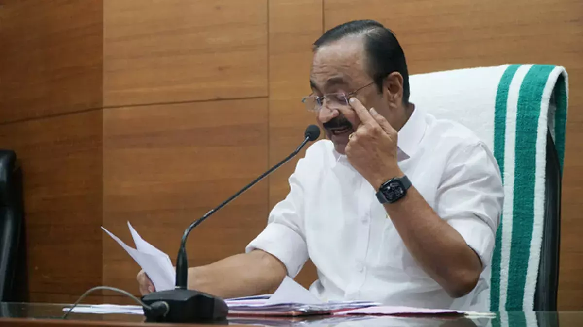 Kerala सख़्त शर्तों के साथ PM-SHRI योजना को आगे बढ़ाएगा: CM सतीसन Kerala सख़्त शर्तों के साथ PM-SHRI योजना को आगे बढ़ाएगा: CM सतीसन