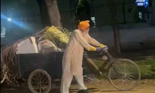 Chandigarh: ‘झाड़ू योद्धा’ सिद्धू को पद्म श्री सम्मान मिला Chandigarh: ‘झाड़ू योद्धा’ सिद्धू को पद्म श्री सम्मान मिला
