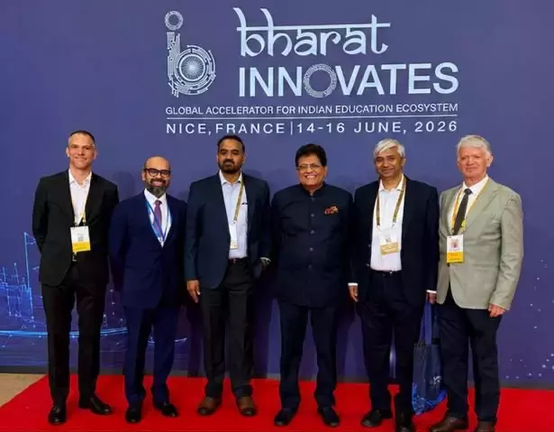 हैदराबाद: UoH के पूर्व छात्रों ने भारत इनोवेट्स 2026 में ग्लोबल एग्री-बायोटेक डील हासिल कीं हैदराबाद: UoH के पूर्व छात्रों ने भारत इनोवेट्स 2026 में ग्लोबल एग्री-बायोटेक डील हासिल कीं