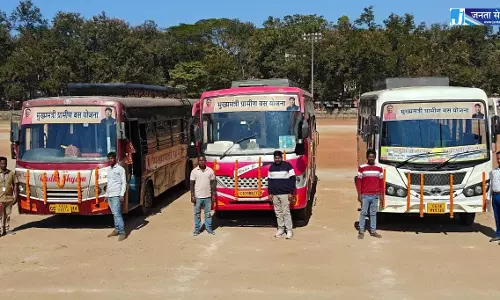 मुख्यमंत्री ग्रामीण बस योजना से जशपुर के गांवों में बढ़ी गतिशीलता मुख्यमंत्री ग्रामीण बस योजना से जशपुर के गांवों में बढ़ी गतिशीलता