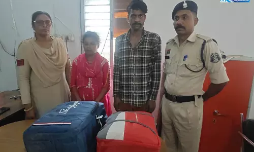 रायपुर में गांजा के साथ पति-पत्नी और नाबालिग गिरफ्तार