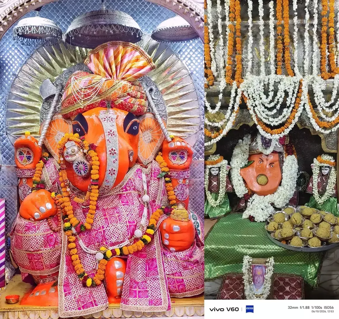 Jaipur: गणेश मंदिरों में विशेष अनुष्ठान, गुरु पुष्य नक्षत्र का महत्व Jaipur: गणेश मंदिरों में विशेष अनुष्ठान, गुरु पुष्य नक्षत्र का महत्व