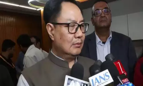 Kiren Rijiju का बयान, संजय राउत की टिप्पणियों पर टिप्पणी से इनकार Kiren Rijiju का बयान, संजय राउत की टिप्पणियों पर टिप्पणी से इनकार