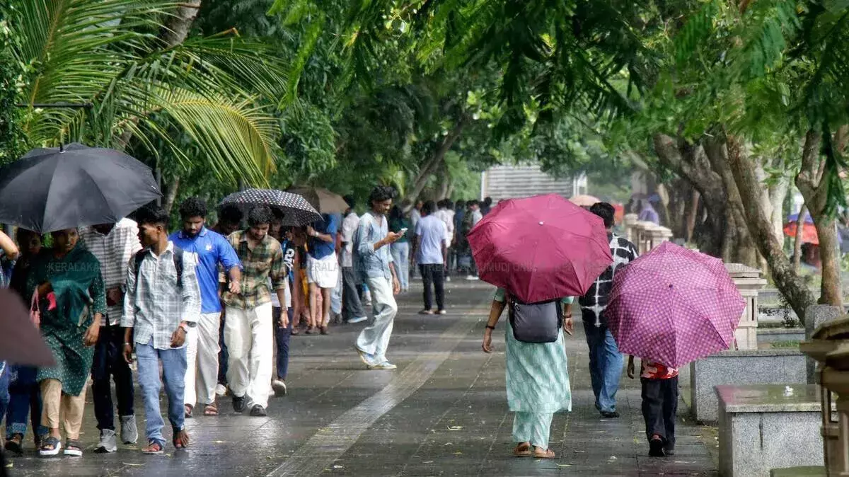 kerala: बारिश तेज होने की संभावना; दो जिलों में ऑरेंज अलर्ट kerala: बारिश तेज होने की संभावना; दो जिलों में ऑरेंज अलर्ट