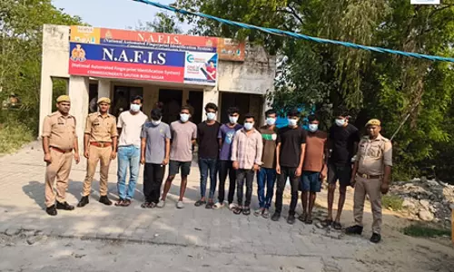 फेसबुक-इंस्टाग्राम पर लॉटरी का झांसा, 10 शातिर साइबर अपराधी गिरफ्तार