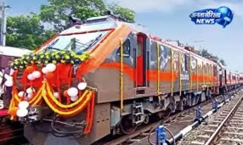 Amrit Bharat Express: 5 जिलों से होकर गुजरेगी नई ट्रेन Amrit Bharat Express: 5 जिलों से होकर गुजरेगी नई ट्रेन
