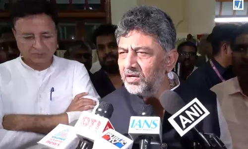 चुनाव की उम्मीद नहीं थी, लेकिन BJP-JD(S) ने मुकाबला चुना: डी.के. शिवकुमार चुनाव की उम्मीद नहीं थी, लेकिन BJP-JD(S) ने मुकाबला चुना: डी.के. शिवकुमार