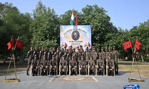 Indian Army की टुकड़ी बहुपक्षीय सैन्य अभ्यास खान क्वेस्ट के लिए रवाना होने के लिए तैयार